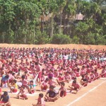 ವಿವೇಕಾನಂದ ತೆಂಕಿಲದಲ್ಲಿ ಸೂರ್ಯ ನಮಸ್ಕಾರ
