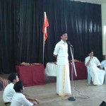 ವಿವೇಕಾನಂದ ಕನ್ನಡ ಮಾಧ್ಯಮದಲ್ಲಿ ಗುರುಪೂಜೆ