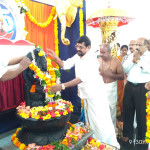 ಸರಸ್ವತಿ ವಿಗ್ರಹ ಲೋಕಾರ್ಪಣೆ ಮತ್ತು ಅಕ್ಷರಾಭ್ಯಾಸ