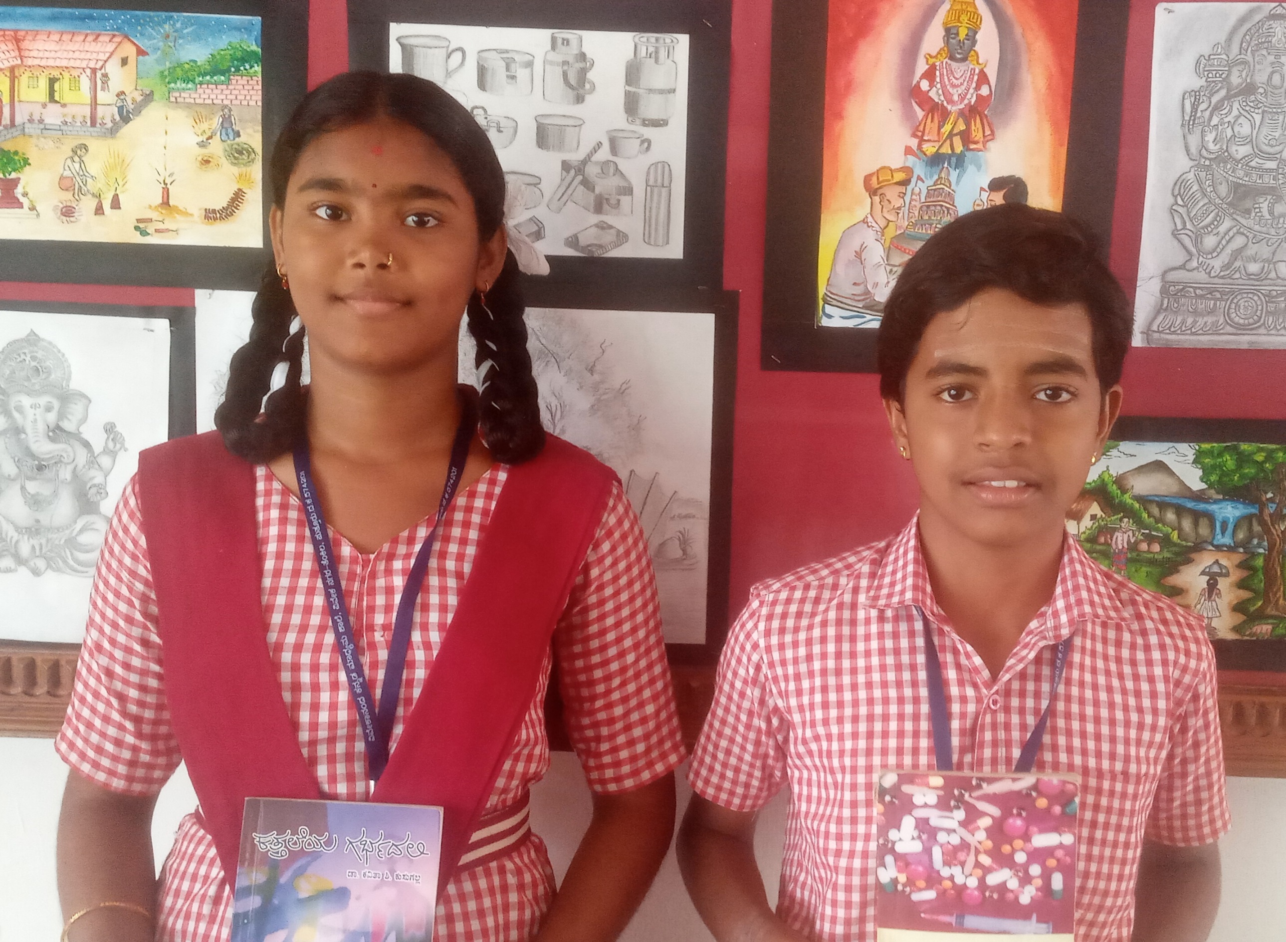 ಚಿತ್ರಕಲಾ ಸ್ಪರ್ಧೆ – ಜಿಲ್ಲಾಮಟ್ಟಕ್ಕೆ ಆಯ್ಕೆ